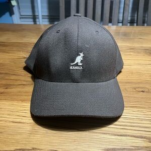 Kangol Brown Flexfit Baseball Wool Blend Cap Size XXL